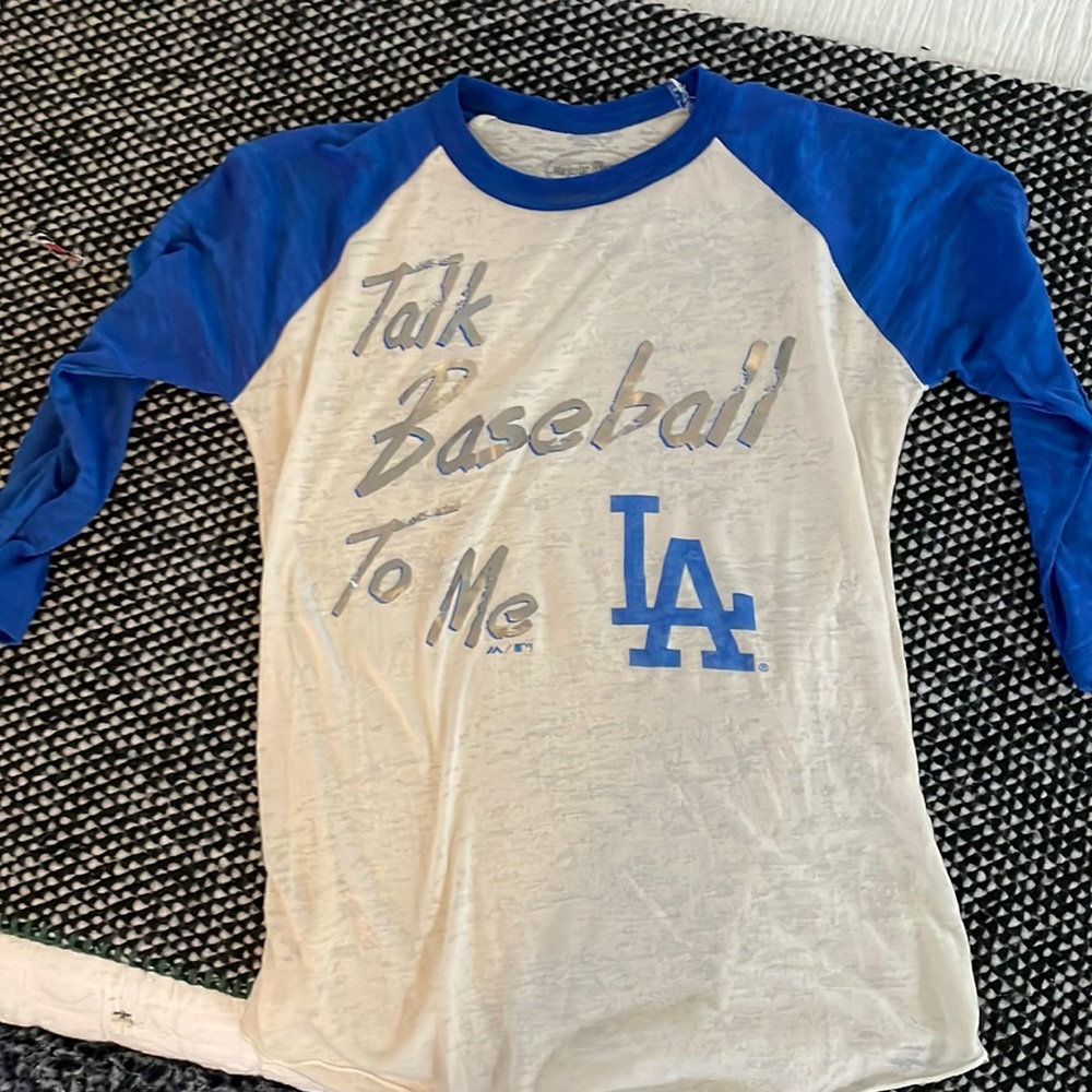 3/4 sleeve baseball tee